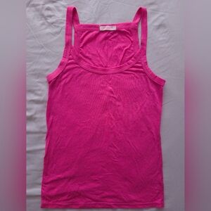 Ardene Hot Pink Double-Strap Tank Top